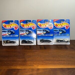 Dark rider series 4 car set. Unopened Hot wheels 1984, Great for any collection